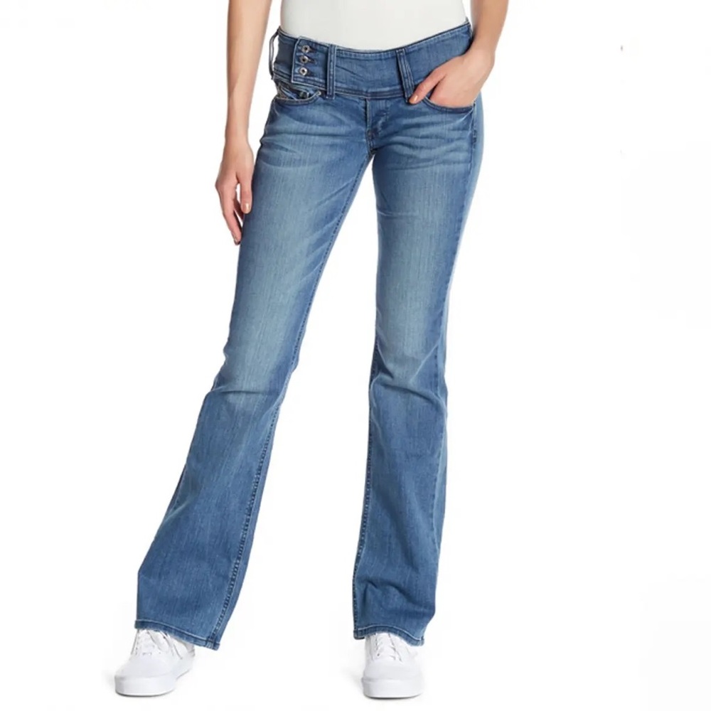 Diesel Cherock Low Waisted Bootcut Flared Jeans